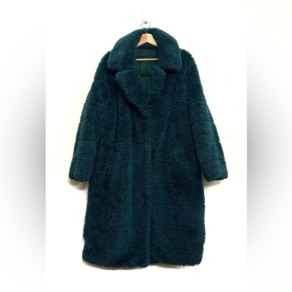 Essentiel Antwerp “Alexander” Convertible Reversible Coat – Deep Teal Size 8 - Picture 13 of 15